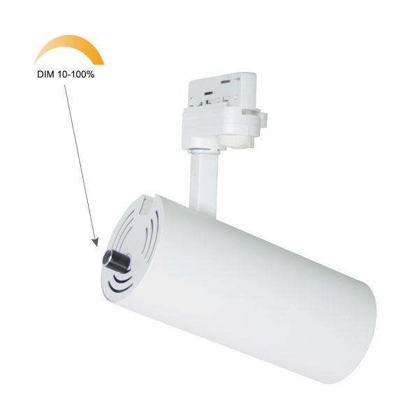 Φωτιστικό Arik Led 30W 4000K 36° Λευκό 1Φασικό 5 Έτη Εγγύηση Bridgelux Chip,h20.7d9cm,220-240VAC@@ - Image 2