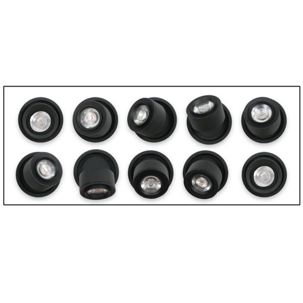 Χωνευτό Κινητό Φωτιστικό Mira  Led 15W 3000K 15-45° CRI>90 Λευκό 5 Έτη Εγγύηση 33-35V,135-350mA - Image 4