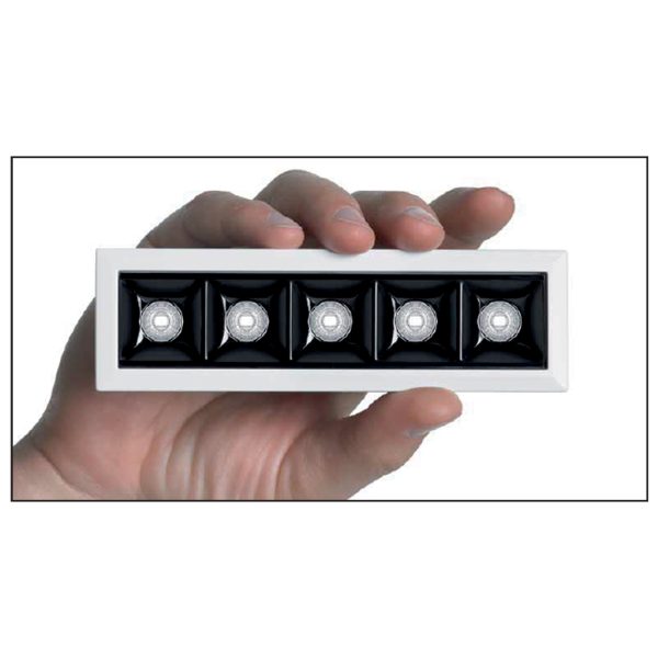 Χωνευτό Φωτιστικό Deep Led 10W 3000K 30° CRI>90  χωρίς driver  500-600mA 12-24Vdc 5έτη εγγύηση - Image 2