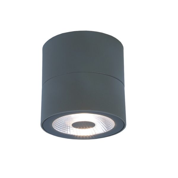 Adjustable Led Fitting Goran Dark Grey (Sandy) 12W IP54 3000K 65° 220-240VAC w9h9cm - Image 2