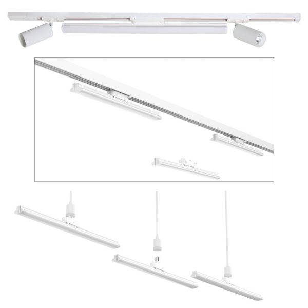 Γραμμικό Φωτιστικό Rino Led 36W120cm 3CCT Change 3000/4000/6500Κ,w5h3,4cm,120° - Image 2