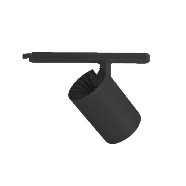 Φωτιστικό Ράγας Loko 38W 3CCT 3000-3500-4000K 36° Μαύρο CRI>90 3Φασικό 5Έτη Εγγύηση,h12d9cm 198-264V - Image 2