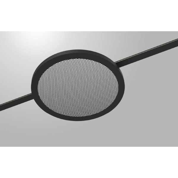Φωτιστικό Varrio 10  Μαύρο 16W CCT3 3000-4000-5000K 60° Tuya Wifi CRI>90  d20,9h4.6cm,40VdcΜε κυψέλη - Image 3