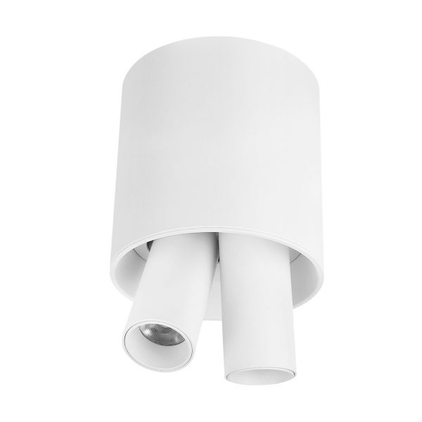 Χωνευτό Φωτιστικό Selbi Λευκό 2x7W 3CCT 2700-3000-4000K 36° CRI>90 400mA d8.1h10cm Χωρίς Τροφοδοτικό - Image 4