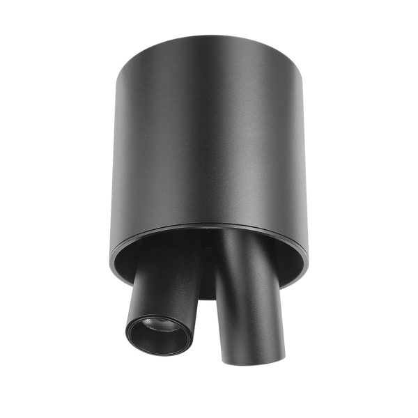 Χωνευτό Φωτιστικό Selbi Μαύρο 2x7W 3CCT 2700-3000-4000K 36° CRI>90 400mA d8.1h10cm Χωρίς Τροφοδοτικό - Image 4
