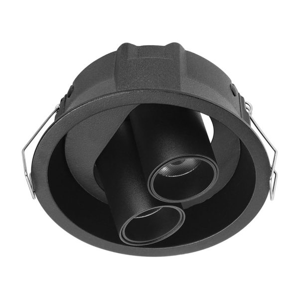 Trim Frame Selbi Black (Sandy) d10.6h4.5cm Cutout 9.5cm - Image 2