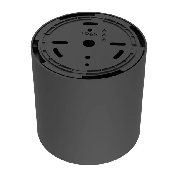 Φωτιστικό Οροφής Led Piston Μαύρο Max30W IP44 3CCT 3000-4000-5000K 36° 230VAC d13h13cm 5έτη Εγγύηση - Image 2