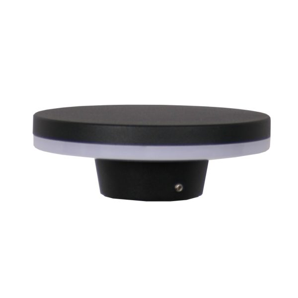 Στρογγυλό Φωτιστικό Moda LED 10W 3000K IP54 Μαύρο 230V d15h5cm - Image 4
