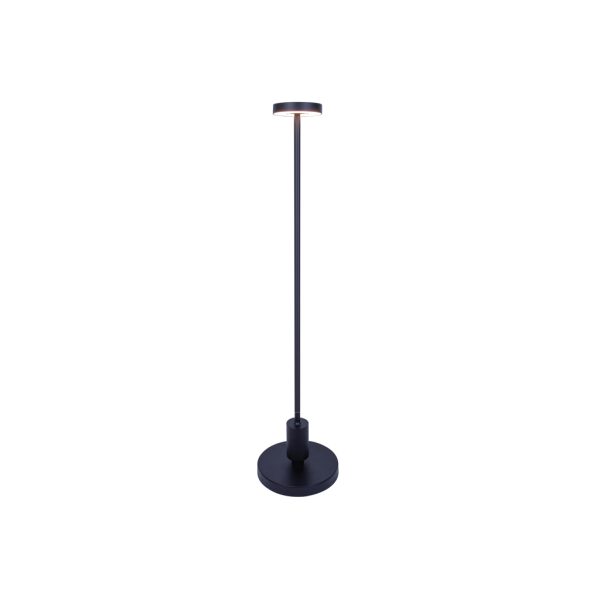 Φωτιστικό Nest Led 12W 3000K Μαύρο IP65  h70cm με καλώδιο 2m H05RN-F 3x1mm2 230V - Image 4