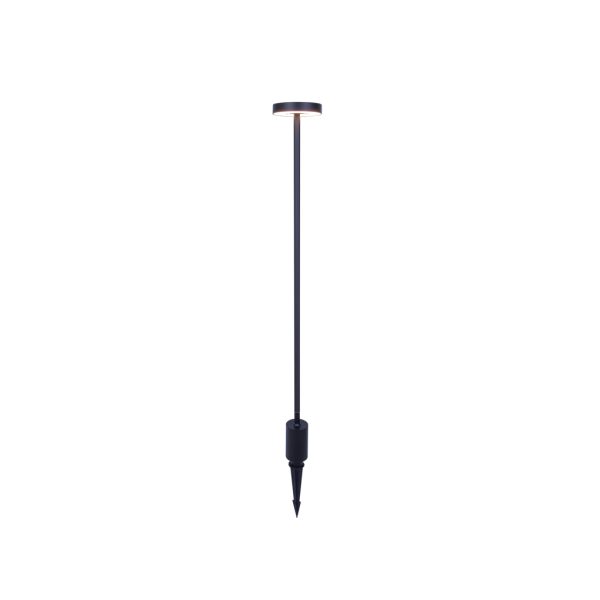 Φωτιστικό Nest Led 12W 3000K Μαύρο IP65  h70cm με καλώδιο 2m H05RN-F 3x1mm2 230V - Image 6
