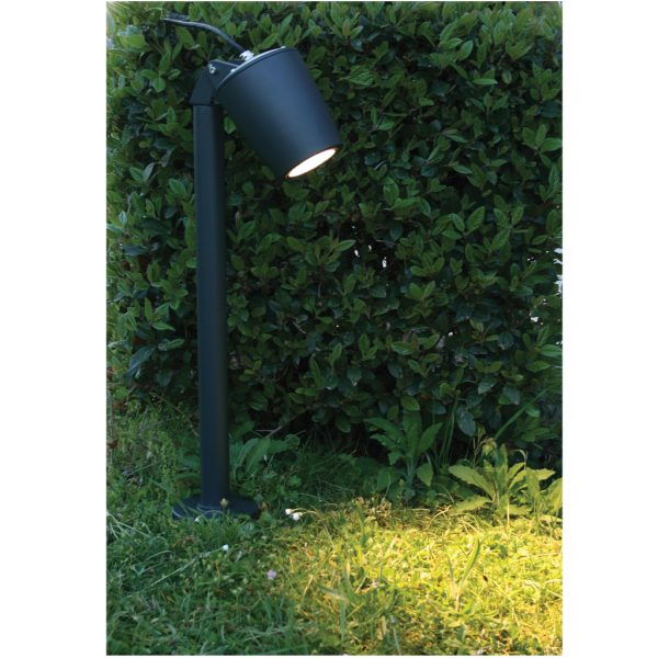 Adjustable Projector Nestor Led 25W 3000K Dark Grey IP65 36° with cable 100cm H05RN-F 3x1mm2 100-240V, antiglare screen - Image 5