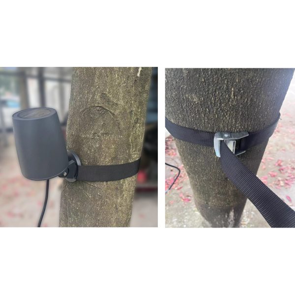 Tree Strap Black 5m length,1,59 diameter, max 200kgs, polysester& zinc - Image 2