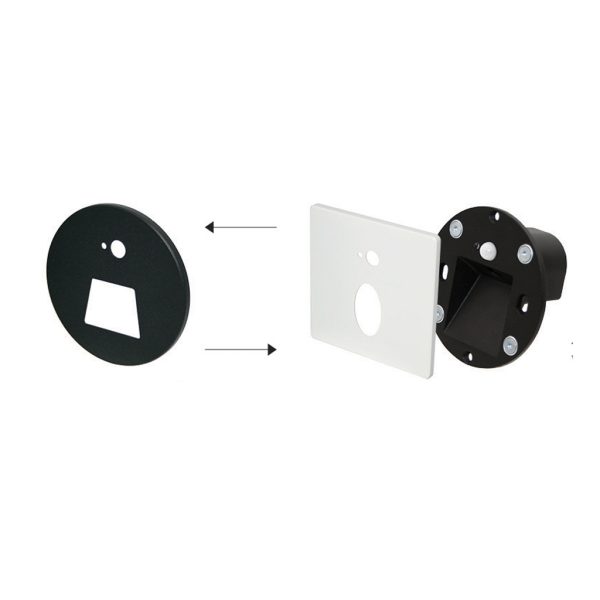 Recessed Light Fitting Mikro Led Black(Sandy) 3W CCT3 3000/4000/6000K IP65 d8.7w4.5cm 85-265V With Sensor Cutout 6.7cm - Image 2