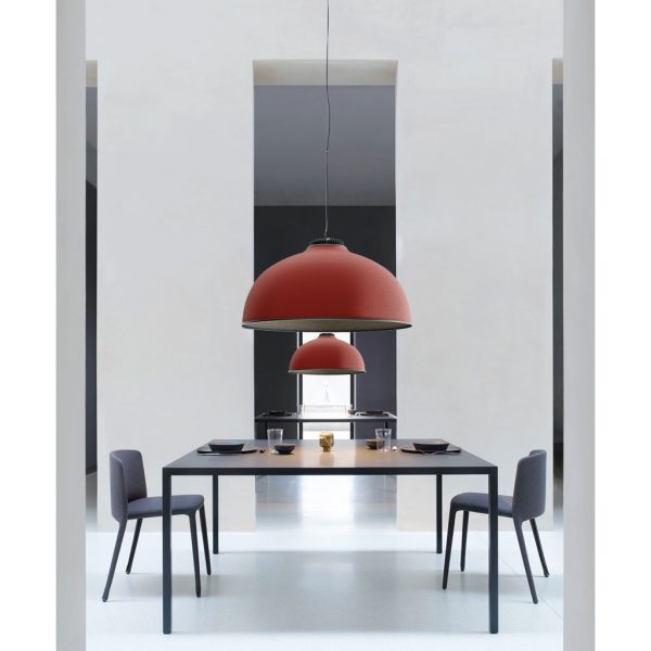 Κρεμαστό Φωτιστικό Farel Rust-Dark Grey Led 23W 2700K d80h40cm (Χωρίς Καπέλο) - Image 2