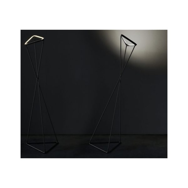 Φωτιστικό Δαπέδου Tango Led Sensor Dimmer Mαύρο 35W 3000K  h1.67cm - Image 3