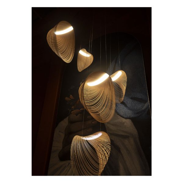 Κρεμαστό Φωτιστικό Illan Led 32W 2700K Dimmable Phase Cut d80cm - Image 5