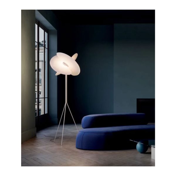 Levante Floor Lamp Structure White Led 28W 2700K l64h180cm - Image 2
