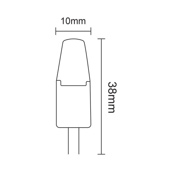 Λαμπτήρας  Band Led  G4 2W 6400K 360°  d1h3.8cm 12V AC/DC Silicone COB - Image 2