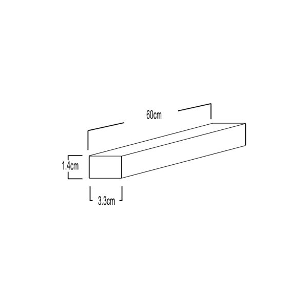 Σκαφάκι Led 1x60cm ενός άκρου@ - Image 2