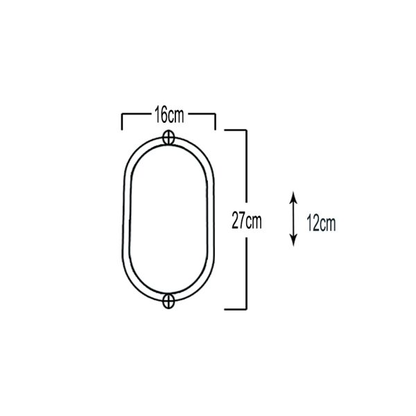 Surface mounted fitting Black TO-1201 2xE27 max60W - Image 2