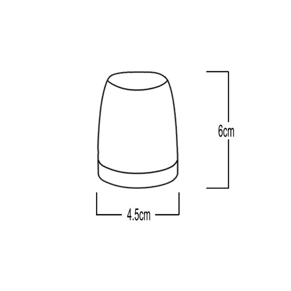 PORCELAIN LAMPHOLDER Ε27 Μ10 (1/8'') BROWN - Image 2