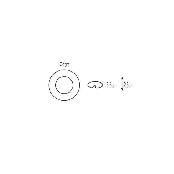 Recessed Downlight  MOK Black (SANDY) 3W 4000Κ 25o IP44 CRI>90,250-600mA,3-5V(without driver) - Image 3