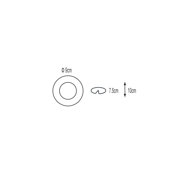 Recessed Downlight ANTICA BRASS XF-180 G4 20W - Image 2