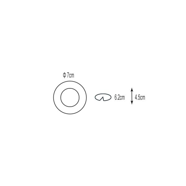 Recessed Downlight Nickel Mat-MURINA ELC-046 Gu4 50W - Image 2