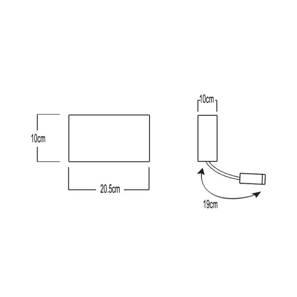 Απλίκα Aria Λευκή 3W LED 3000K 30° & E27 60W A60 - Image 4