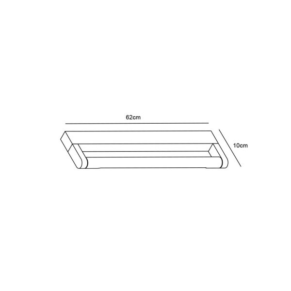 Light Fitting Led Luce 3CCT 12W 3000/4000/5000K Brass(Electroplated) IP44 l62h10d2.5cm 100-277VAC - Image 4