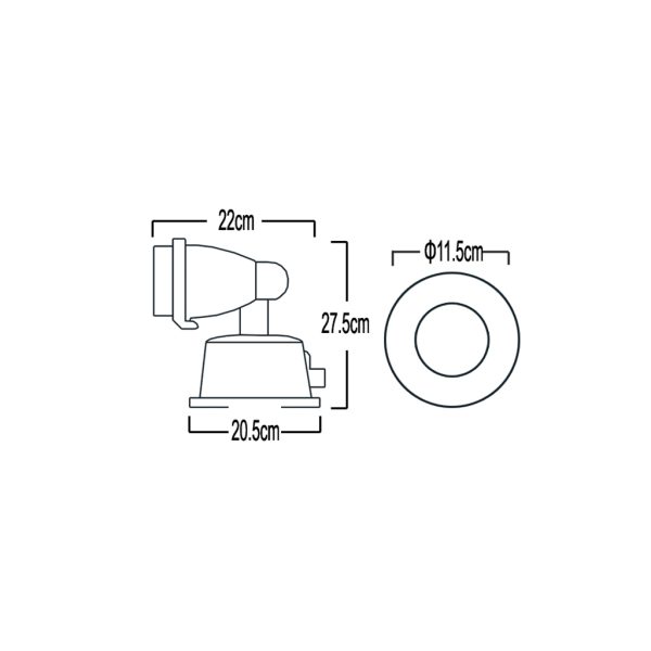 ET7293 G12 lamph.,without elect.equip. - Image 2