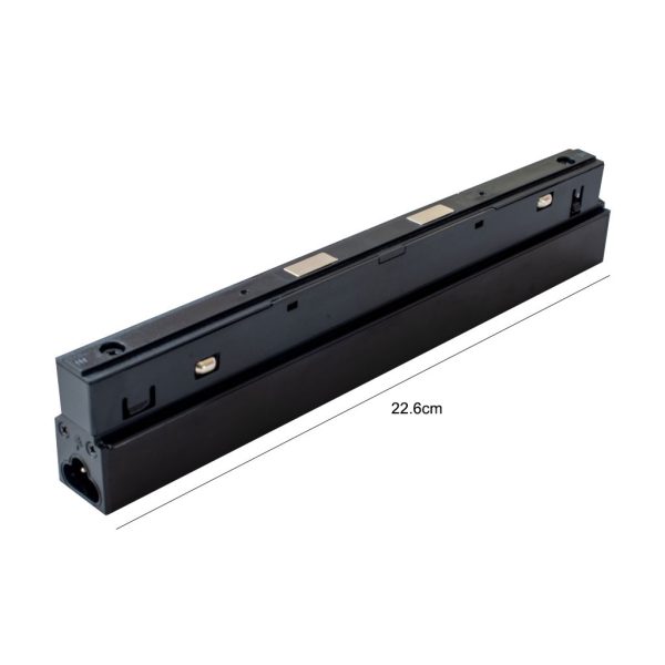 Slim Τροφοδοτικό Μαγνητικής Ράγας Flexo 48V 100W Tuya Wifi Μάυρο l22.6w2.2d4.4cm 2 Group 0.4m Cable - Image 2
