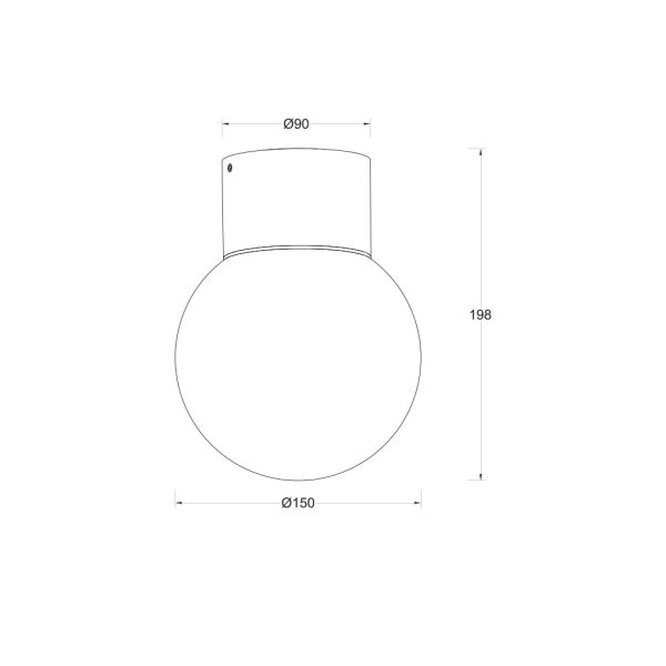 Φωτιστικό Marset E27 Max10W Ανθρακί IP54 Alu&PE d15h20.4cm Class I UV Protection - Image 2