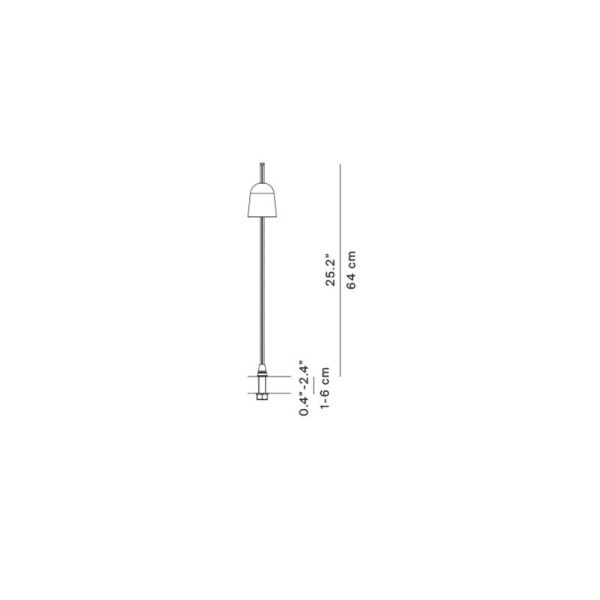 Table Lamp Ascent Black Led 10W 2700K d9h65cm - Image 4
