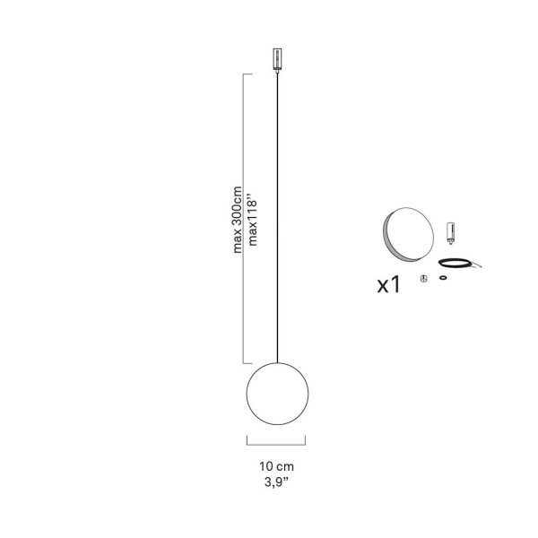 Doi Black Counterweight d10cm - Image 2