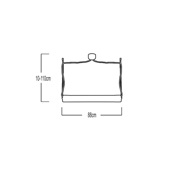 Κρεμαστό Φωτιστικό TUBE 20xG4  (l.88-w.8-h.150cm) Νίκελ - Image 2