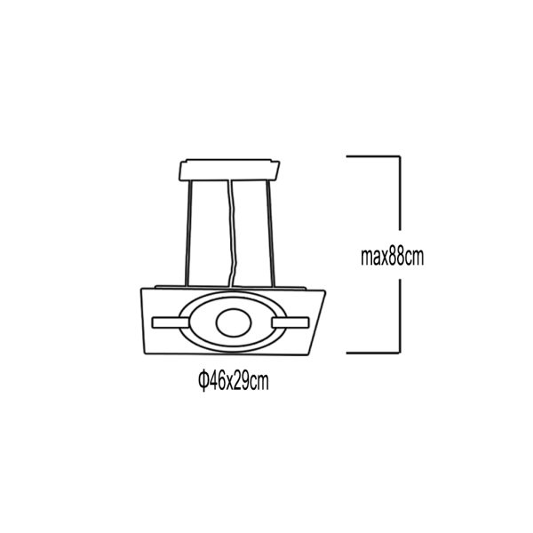 SATELLITE SUSPENSION LIGHT (T5-28W) - Image 2