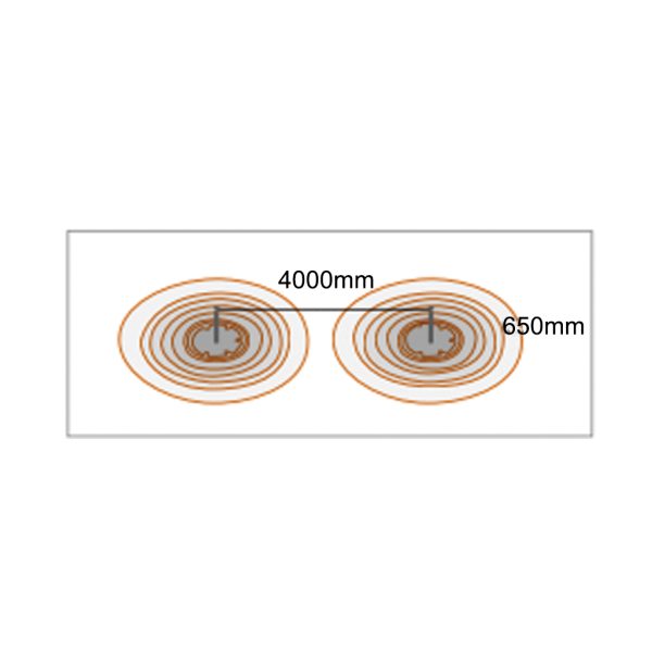 Στρογγυλό Φωτιστικό Moda LED 10W 3000K IP54 Μαύρο 230V d15h5cm - Image 9