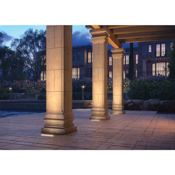 Χωνευτό Φωτιστικό Εδάφους Hydrofloor Linear Led Black 10W 45° 3000K 230V IP67 - Image 4