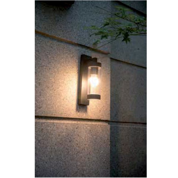 Επίτοιχο Φωτιστικό Old E27 IP44 Μαύρο Max 40W h31w7.6d13cm - Image 5