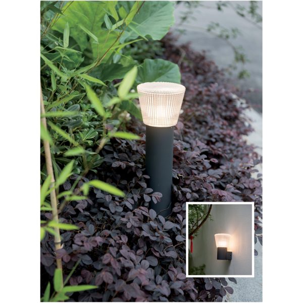 BOLLARD GEM E27 IP44 BLACK MAX 15W - Image 3