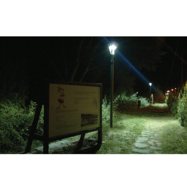 Pole Top Led Evo Band 60W 4000K IP65 Dark Grey Ral7016 ≥10KV St316 Screws 100-240VAC d50cm - Image 5