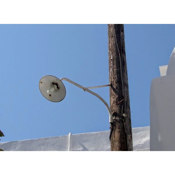 Deh Βαρέως Ε27 Καπέλο Πράσινο & Βραχίονας Γαλβανιζέ @ - Image 3