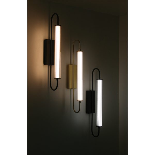 Φωτιστικό Led Liza 3CCT 12W 3000/4000/5000K Μαύρο Sandy IP44 60x8x15cm 100-277VAC - Image 4