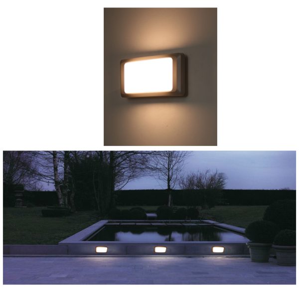 Φωτιστικό Arc 3CCT Led 12W 3000/4000/6500K IP65 Λευκό - Image 4
