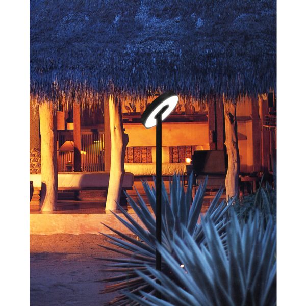 Φωτιστικό Nest Led 12W 3000K Μαύρο IP65  h70cm με καλώδιο 2m H05RN-F 3x1mm2 230V - Image 8