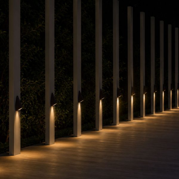Επίτοιχο Φωτιστικό Piso Led 3W Corten 2700K IP65 Alu&Acr 230V l4w5.8h9.7cm Ασύμμετρη Δέσμη 3Yrs Warr - Image 4