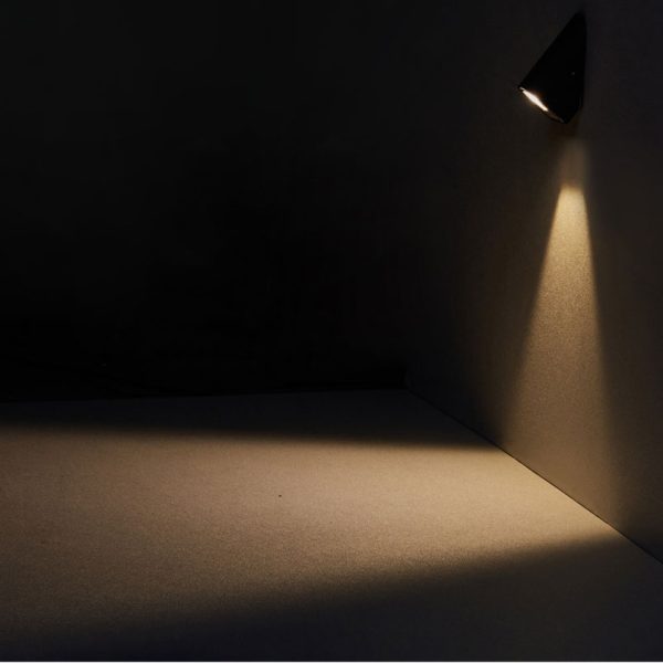 Επίτοιχο Φωτιστικό Piso Led 3W Corten 2700K IP65 Alu&Acr 230V l4w5.8h9.7cm Ασύμμετρη Δέσμη 3Yrs Warr - Image 3
