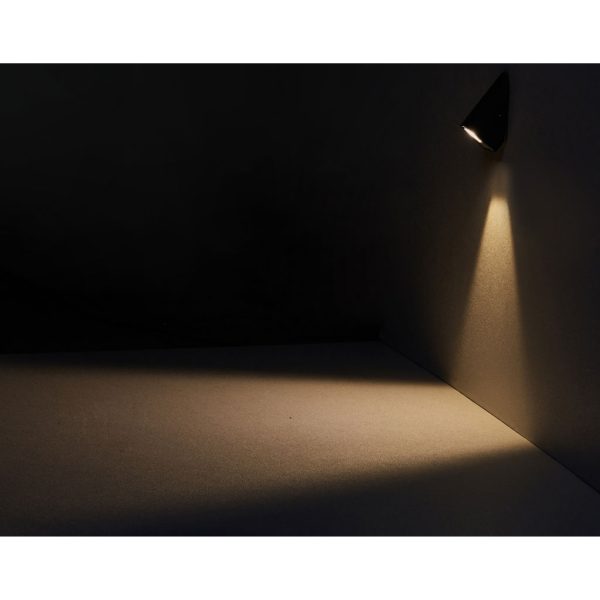 Επίτοιχο Φωτιστικό Piso Led 3W Λευκό 2700K IP65 Alu&Acr 230V l4w5.8h9.7cm Ασύμμετρη Δέσμη 3Yrs Warra - Image 3