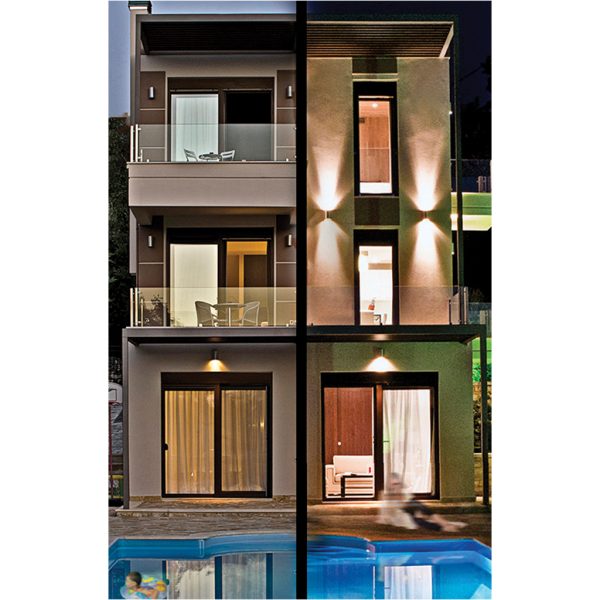 WALL LIGHT PARIS 3W 6400K IP54 BLACK - Image 4